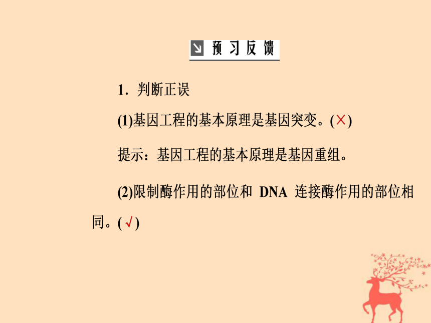 2018年秋高中生物新人教版必修2第六章从杂交育种到基因工程第2节基因工程及其应用课件(51张ppt）