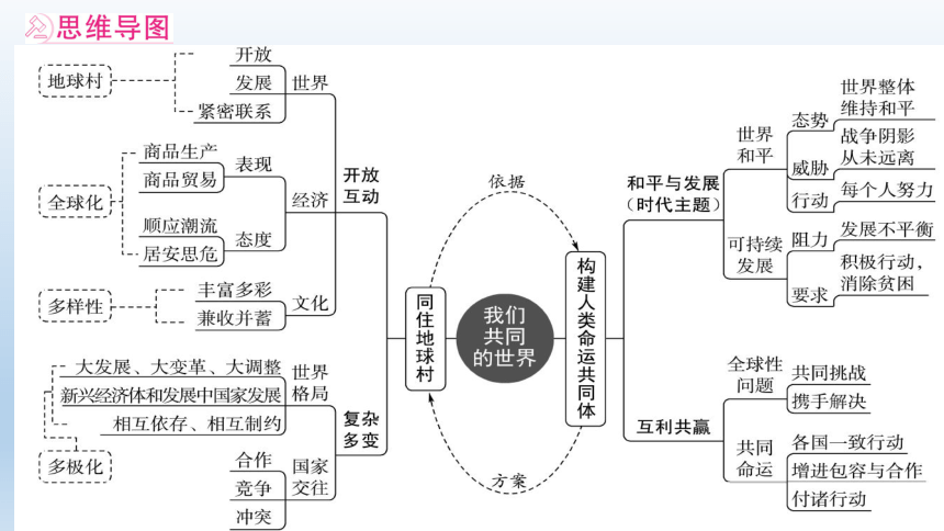 九年级下册政治框架图图片