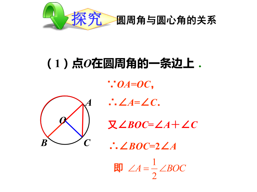 24.3.1圆周角定理课件
