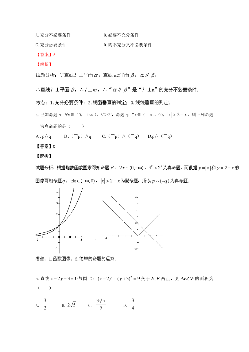 【解析版】河北省唐山一中2014届高三12月月考数学（理）试题