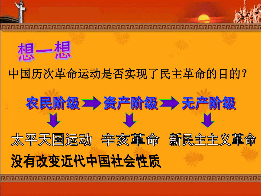 人民版必修1专题三第三节新民主主义革命（共55张PPT）