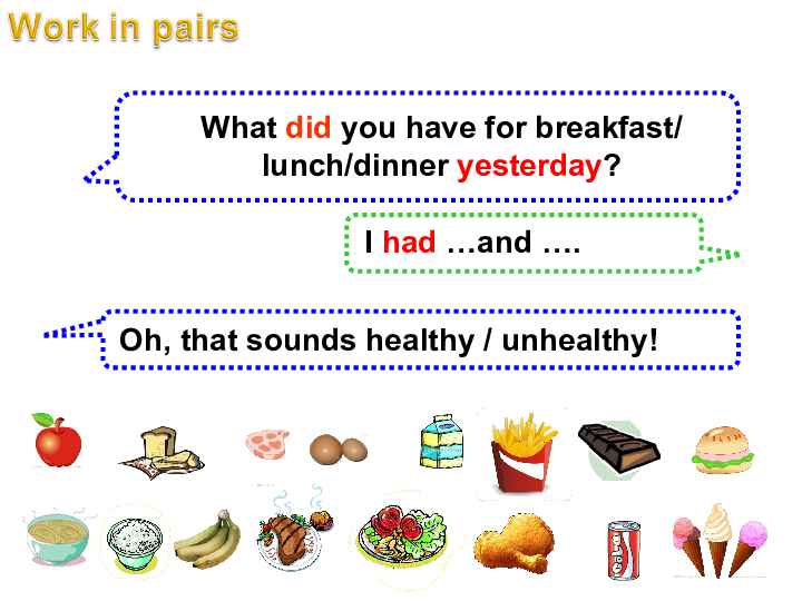 Module 2 Unit 1 Food and drinks Period 3（Healthy living habits）课件（27张）