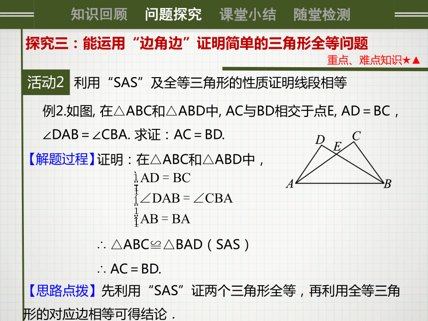 12.2 三角形全等的判定课件（第二课时SAS）