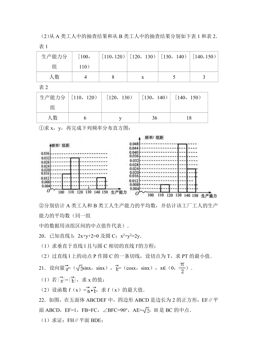 海南省乐东高中2016-2017学年高二（上）9月月考数学试卷（理科）（实验班）（解析版）