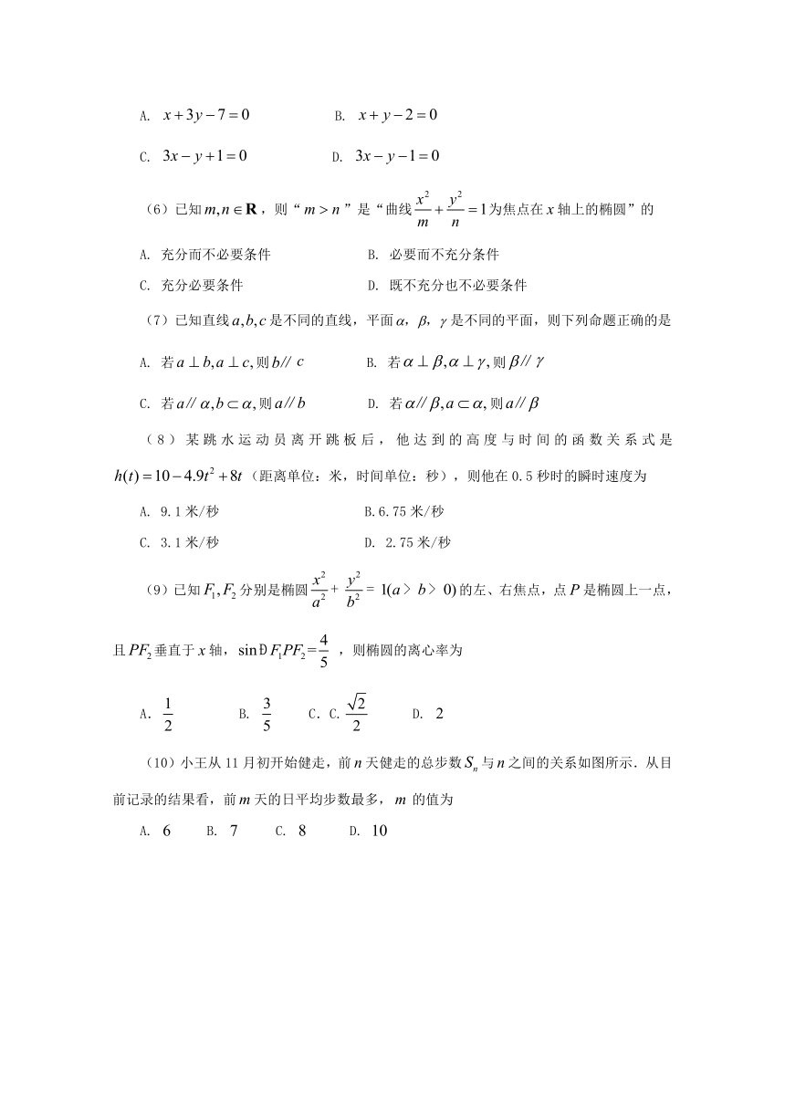 北京市昌平区2017-2018学年高二上学期期末考试数学试卷（文科） Word版含答案