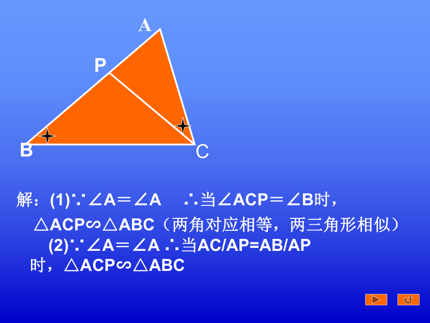 相似三角形复习课[下学期]