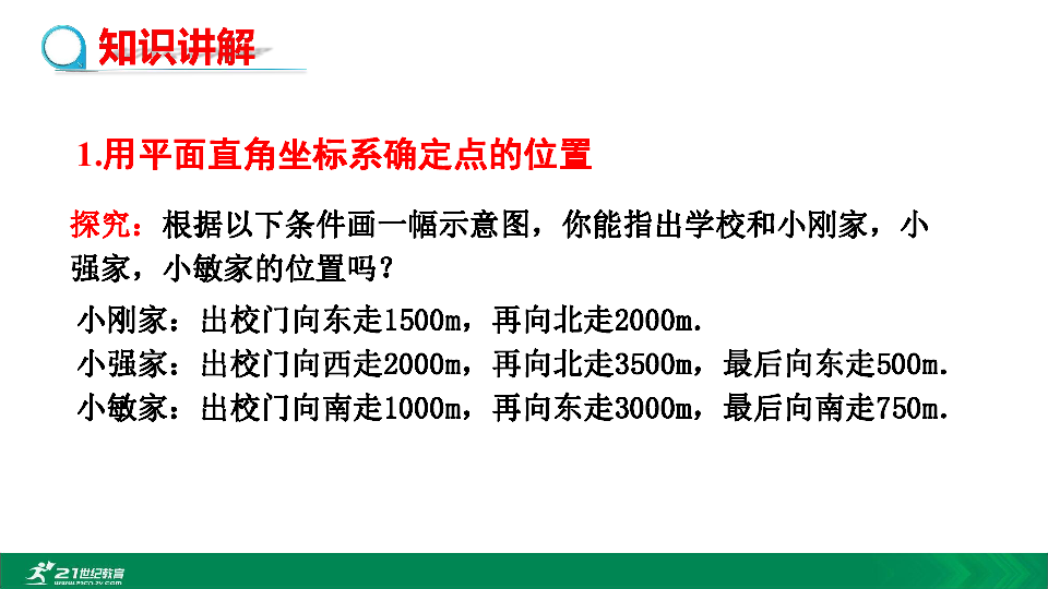 7.2.1 用坐标表示地理位置教学课件