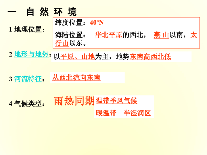 湘教版地理八下8.1北京市的城市特征与建设成就共26张PPT