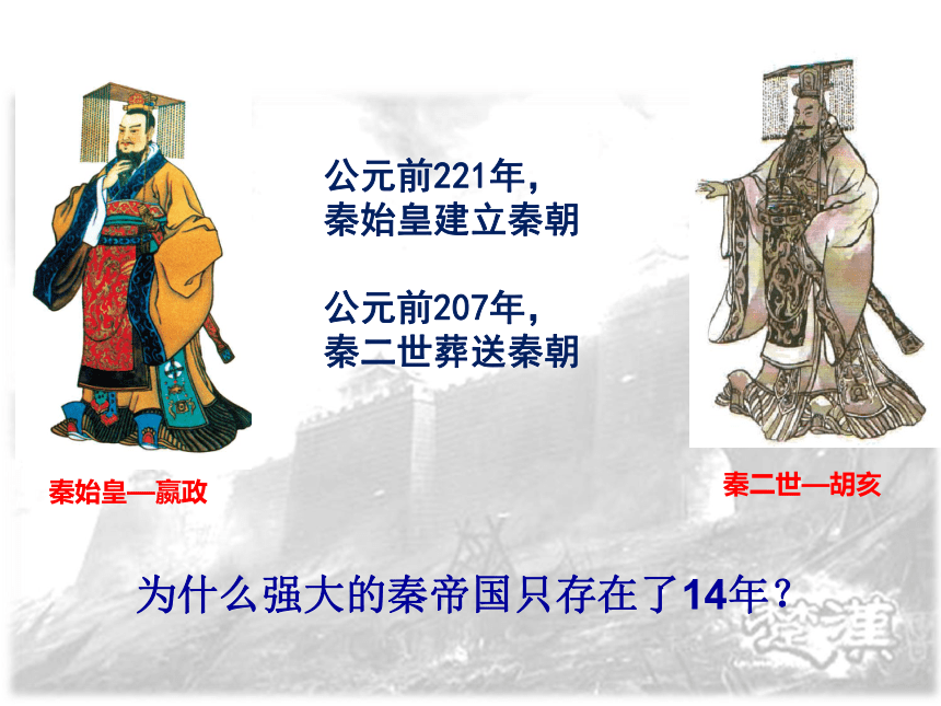 秦末农民起义与汉朝的建立  课件
