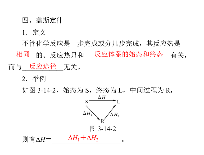 [原创]2015年《南方新高考》化学（广东专用）大一轮配套课件：第14讲 化学反应与能量（共54张PPT）