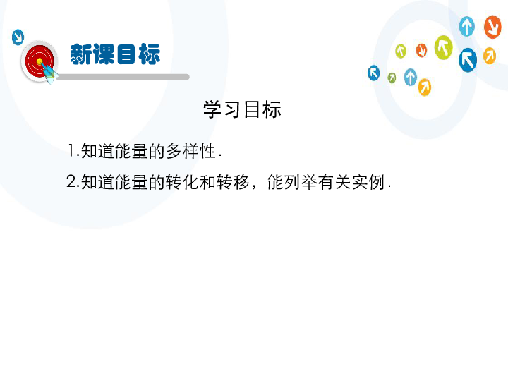 教科版八年级上册物理 2.4 能量 课件(共23张PPT)