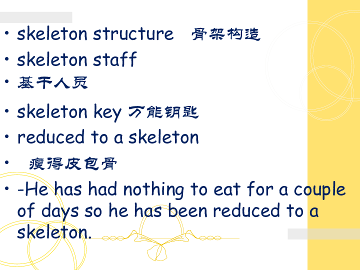 新概念三册 lesson24 A skeleton  in the cupboard课件（共41张）