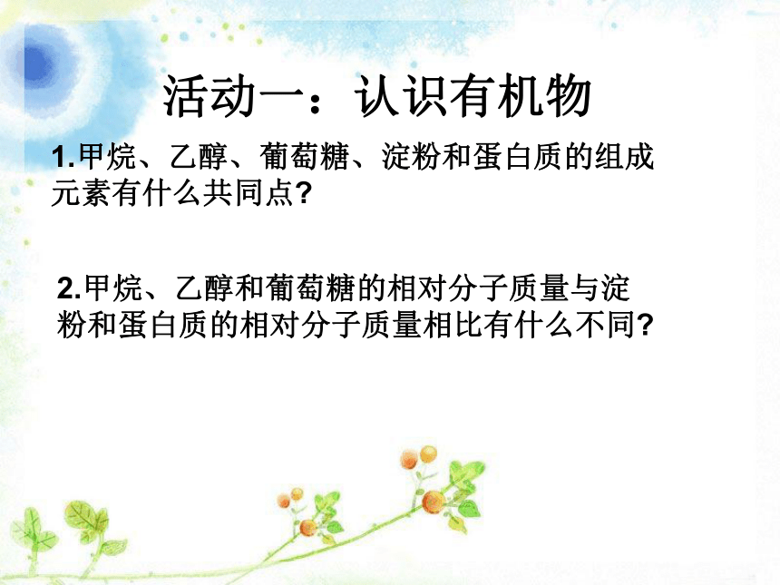 2020-2021学年人教版初中化学九年级下册第十二单元 课题3 有机合成材料  课件(共20张PPT)