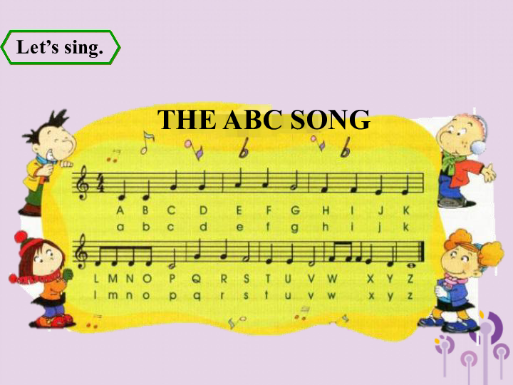 Module1 Unit1 It’s the ABC song 课件（共26张PPT）