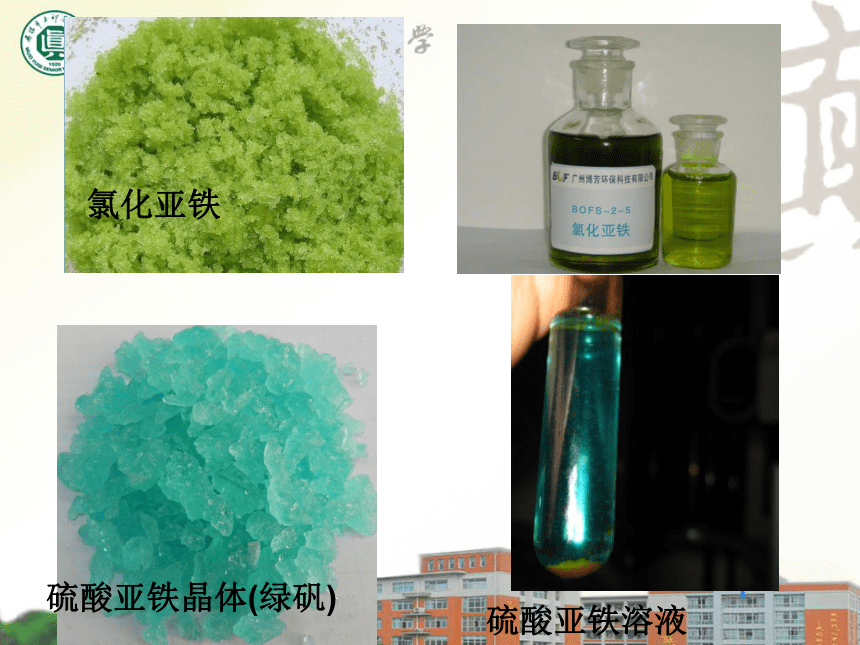 高中化学苏教版必修1课件专题三：第2单元第铁盐、亚铁盐性质和应用 （共33张ppt)