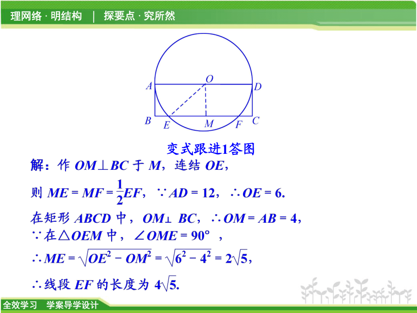 浙教版九年级上册第3章圆的基本性质章末复习课件