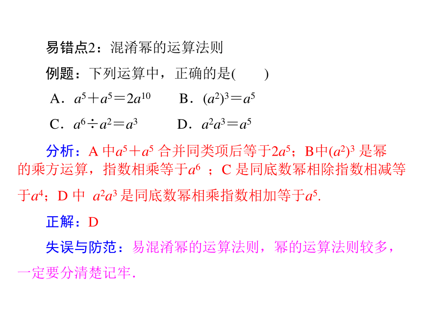 2014年中考总复习提能训练课件高频错题集锦(共39张PPT)