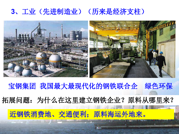 6.2.4我国的经济中心——上海 课件（15张PPT）
