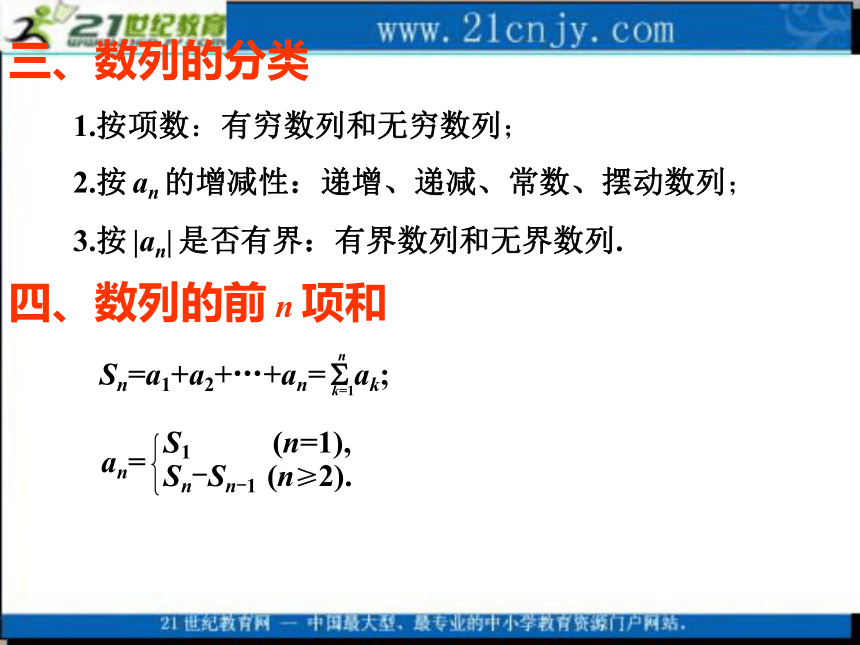 2010高考数学专题复习课件：14数列的概念