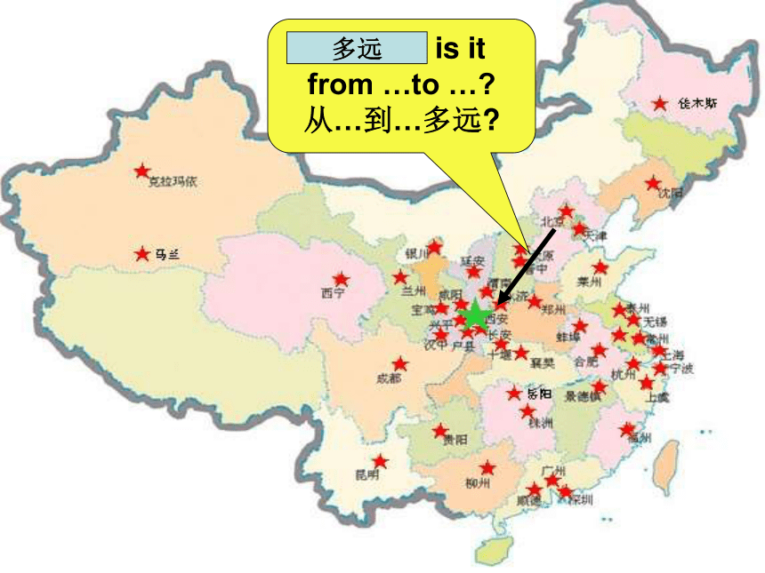 unit4   How far is it from Xidan to Wangfujing Street?