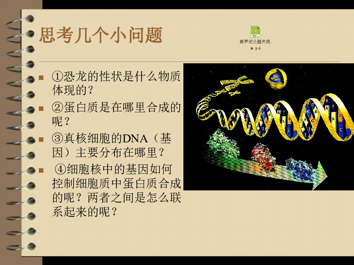 人教版高中生物必修二第4章第1节基因指导蛋白质的合成 课件共19张PPT