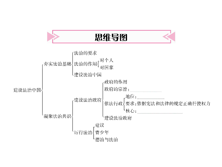 第四课    建设法治中国   复习课件（25张ppt）