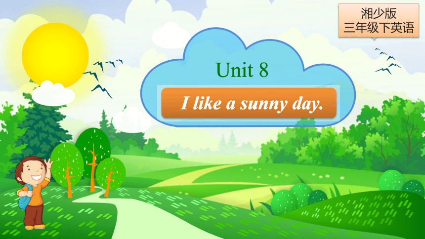 Unit 8 I like a sunny day. 课件（34张PPT）
