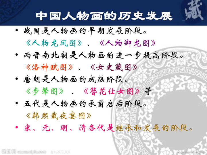 第六课 独树一帜——古代中国画课件（35张幻灯片）