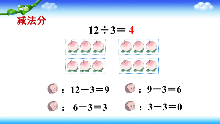 人教版二年级下册数学用2-6的乘法口诀求商课件（15张）