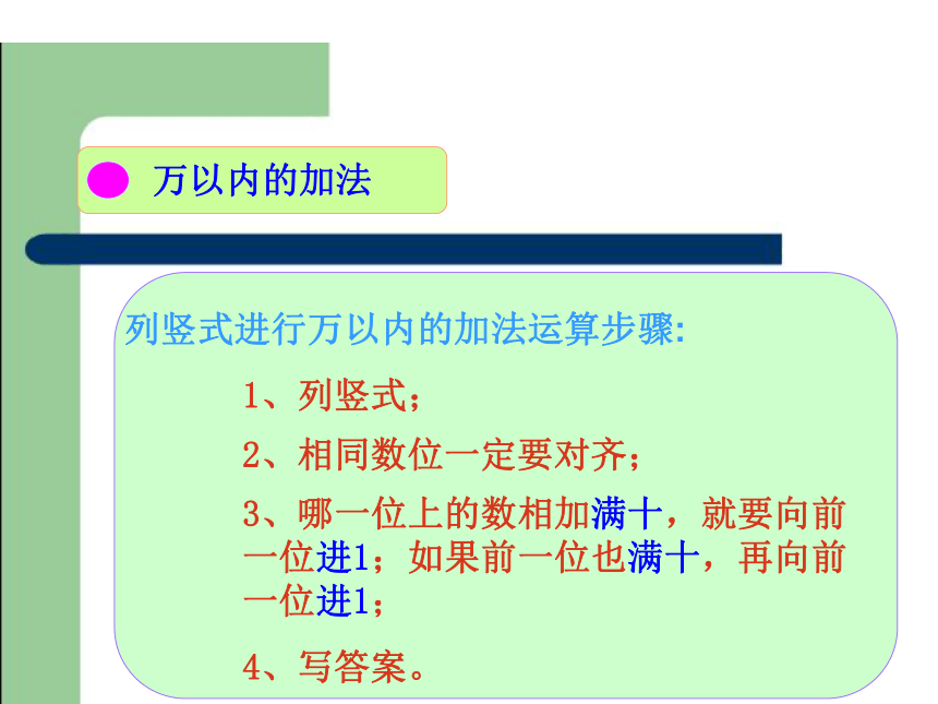 人教版小学三年级数学上第十单元总复习 课件