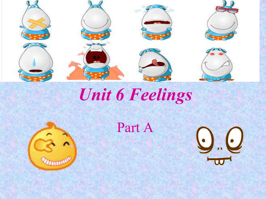 Unit 6 Feelings PA 课件