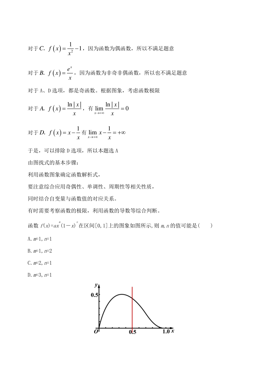 高中数学破题致胜微方法（求函数解析式）：9.利用函数图象确定函数解析式