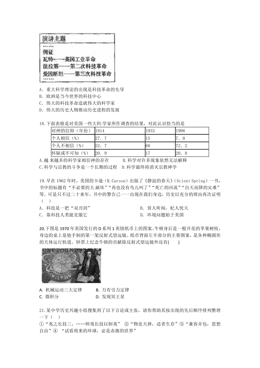 湖北省阳新海博外国语学校2012-2013学年高二上学期期末考试历史试题