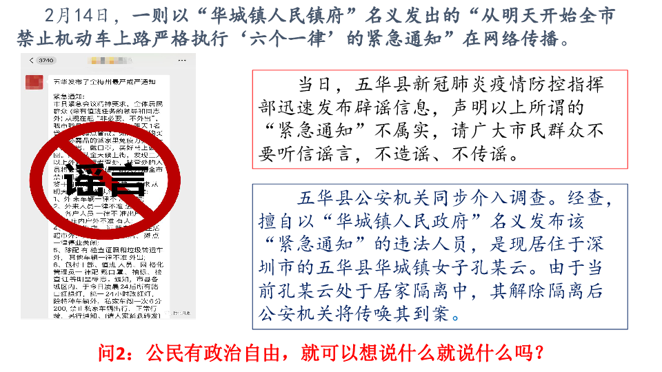 人教版高中政治必修二1．2政治权利与义务：参与政治生活的基础（共30张PPT）