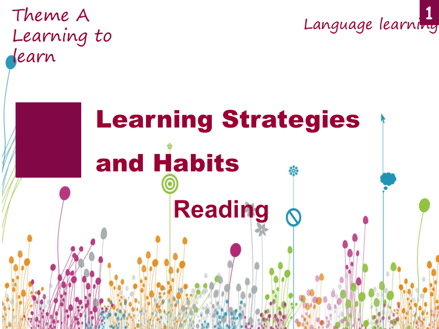 重庆大学版高一上册 Unit 1 Learning EnglishLearning Strategies and Habits（共6个课时）