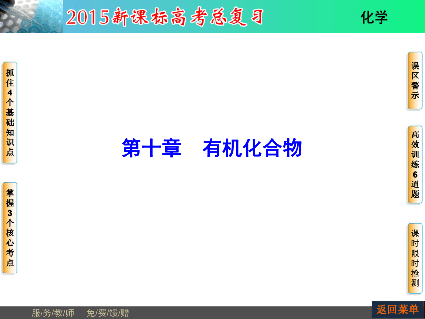 河南省教师原创2015届新课标高考化学总复习课件（抓住基础知识点+掌握核心考点+高效训练）：第10章 第1节来自化石燃料的化工原料（共66张PPT）