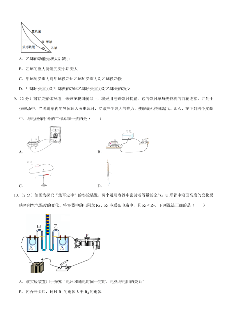 2021年江苏省无锡市锡山区东亭片区中考物理一模试卷（pdf+答案）