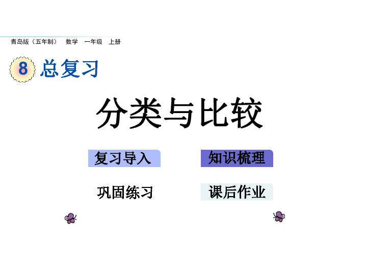 8.4 分类与比较  课件（21张ppt）