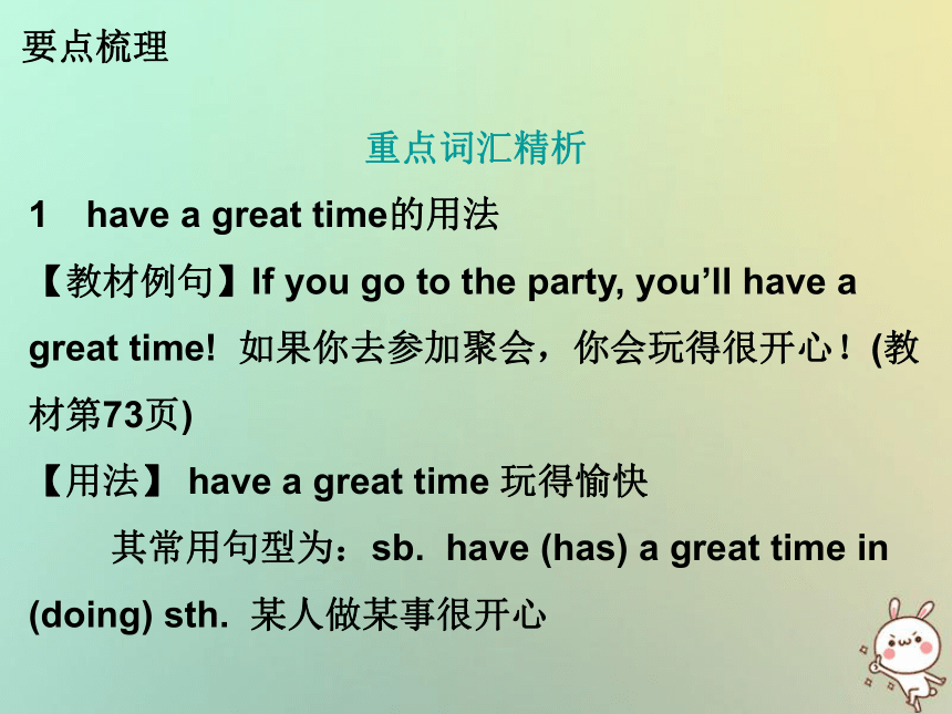 八年级上Unit 10 If you go to the party, you’ll have a great time!Section A （1a~2d）课件（25张PPT)