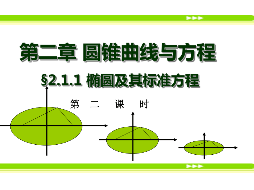 2-1，1椭圆及其标准方程（第二课时）