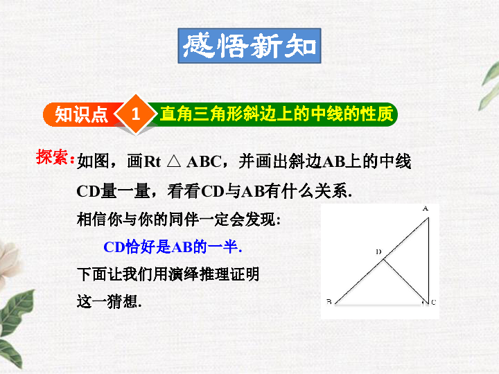 24.2 直角三角形的性质 课件（21张PPT）