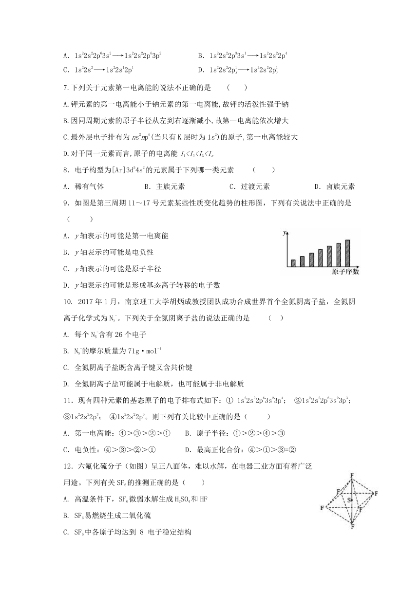 黑龙江省实验中学2017-2018学年高二下学期期中考试化学（理）试题