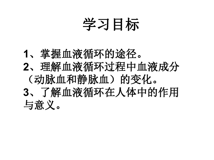 济南版七年级下册3.3.3物质运输的途径课件 （共23张PPT）