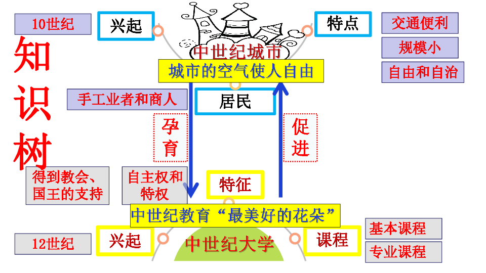 人教部编版历史九年级上第9课中世纪城市和大学的兴起   课件（共40张PPT）