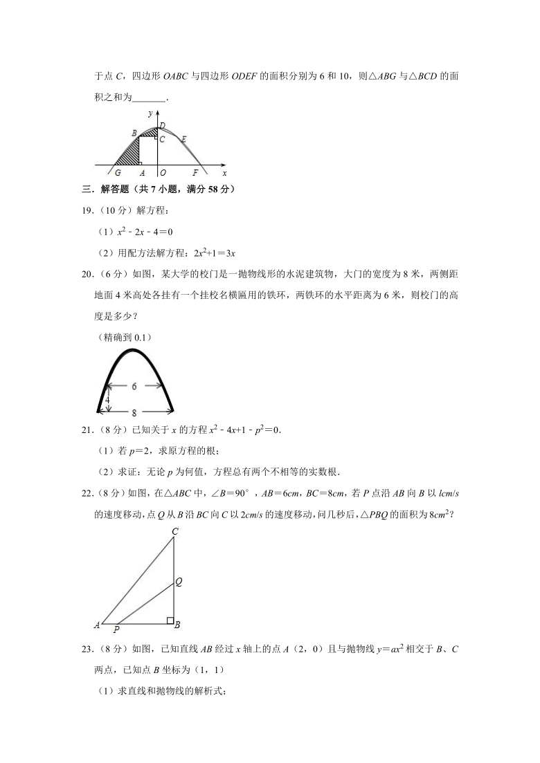 2020-2021学年度人教版数学九年级上册第一次月考模拟试卷（Word版 含解析）