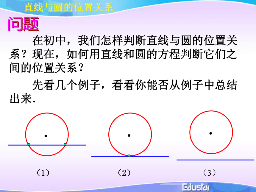 直线与圆的位置关系[上学期]