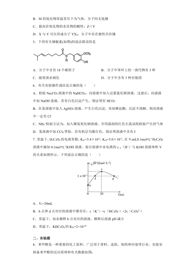 2021届高考化学三模适应性训练二（新课标2）含解析