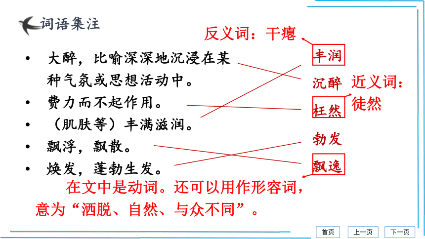 21秋九上语文期中期末复习2_3词语运用每课晨读 课件(共53张PPT)