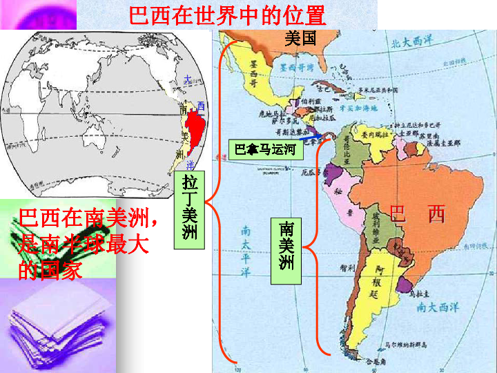 商务星球版七下地理 8.5巴西 课件39张PPT