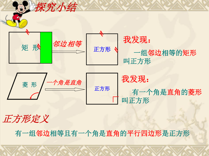 2015春湘教版数学八下2.7《正方形》课件3（共26张PPT）